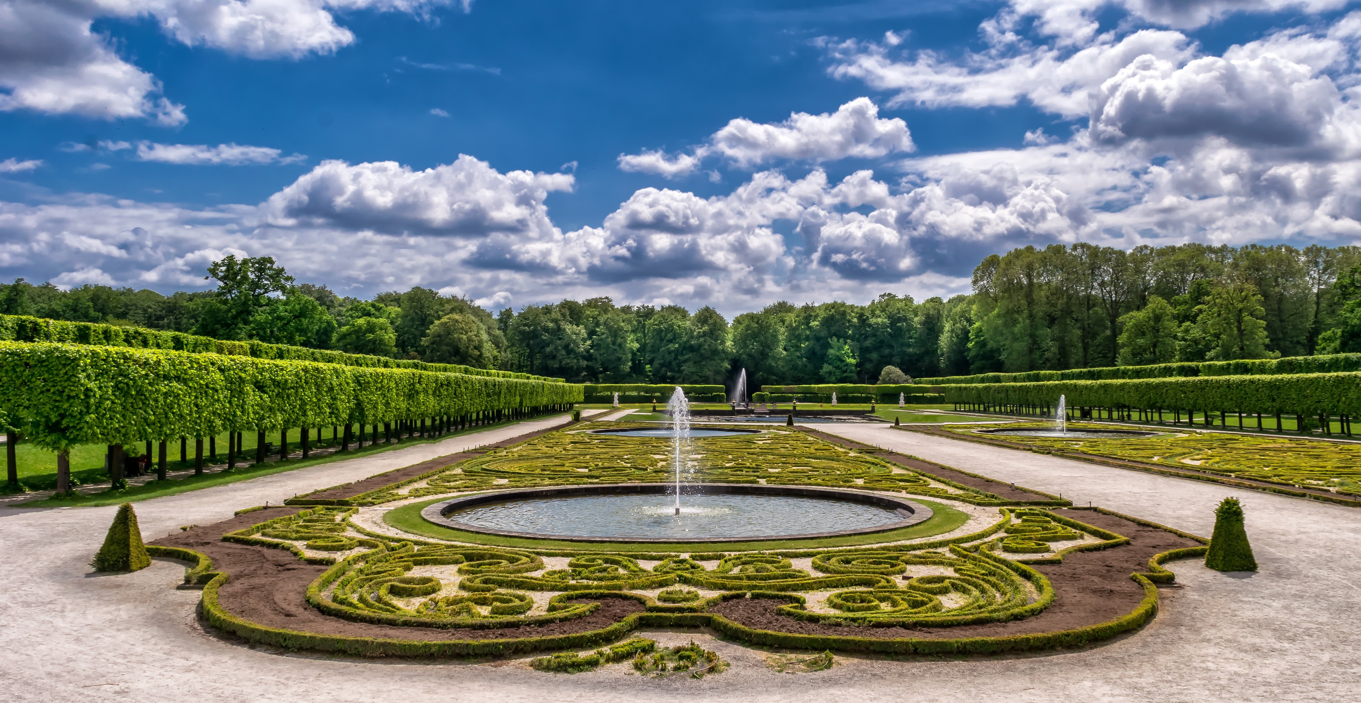 Beautiful English country garden